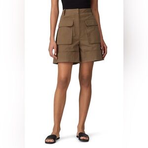 Tibi Myriam cuffed cargo shorts, size 12